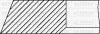 Комплект поршневих кілець (80,00/STD) (3,0/1,75/3,0) BMW 318/325/525/725 2.5 92-. OPEL Omega B 2.5TD YENMAK 91-09613-000 (фото 2)