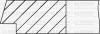 Комплект поршневих кілець (84,50/+0.50) (3,0/2,0/3,0) BMW E87 118d, E90 338d YENMAK 91-09629-050 (фото 2)