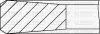 Кольца к-т (размер отв. 84 / STD) (B37C15A, B37D15A, B47D20B, B47C20A, B47C20B) YENMAK 91-90046-000 (фото 2)