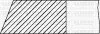 Комплект поршневих кілець (на 1 поршень) FORD Fiesta 1.4 -08 (76.01/STD) (1.2/1.5/2.5) YENMAK 96-09449-000 (фото 2)