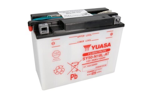 Акумулятор YUASA SY50N18LATYUASA