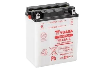 Акумулятор МОТО Yuasa 12V 12,6Ah YuMicron Battery (сугозаряджень)) YUASA YB12A-A