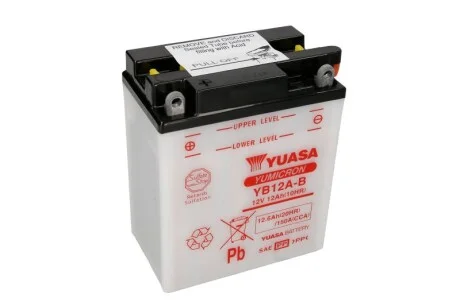 Аккумулятор Yuasa 12V 12,6Ah YuMicron Battery YUASA YB12A-B
