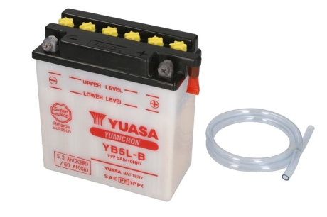 Акумулятор МОТО 12V 5,3Ah YuMicron Battery YUASA YB5L-B