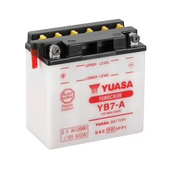 Аккумулятор МОТО Yuasa 12V 8,4Ah YuMicron Battery YUASA YB7-A
