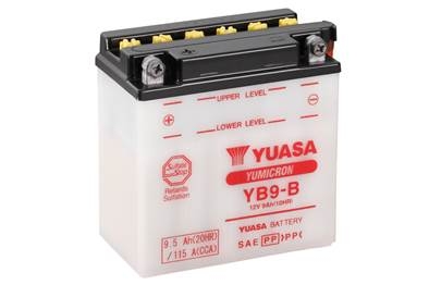 Акумулятор МОТО 12V 9,5Ah YuMicron Battery) YUASA YB9-B