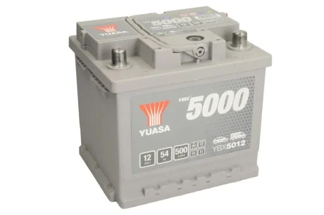 Акумулятор Yuasa 54Ah Silver High Performance Battery YUASA YBX5012