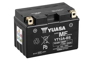 Акумулятор МОТО Yuasa 12V 10Ah MF VRLA Battery YUASA YT12A-BS