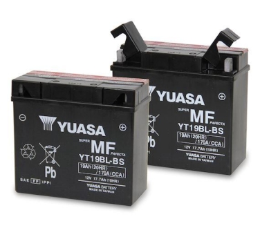 Аккумулятор МОТО 12V 19Ah MF VRLA Battery YUASA YT19BL-BS