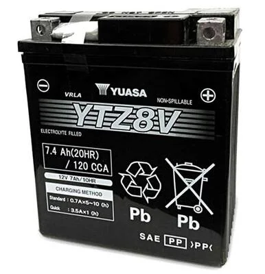 Акумулятор YUASA YTZ8V (фото 1)