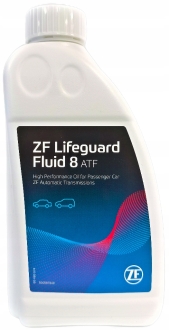 Масло трансмисионное LifeguardFluid 8 ATF - 1л ZF 5961.308.143 (фото 1)