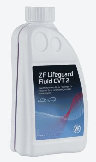 Фото олива трансмісійна LifeguardFluid CVT 2 1л ZF 5961.308.627 Олива трансмісійна LifeguardFluid CVT 2 1л ZF 5961.308.627
