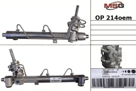 Рульова рейка з ГУР нова Opel Zafira B 05-12, Opel Astra H 04-14 ZF OP214OEM