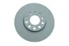 Диск тормозной (передний) Skoda Superb/VW Passat 96-08 (288x25) (с покрытием) (вентилируемый) ZIMMERMANN 100.1216.20 (фото 1)