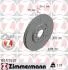 Диск тормозной (передний) Audi A3/Skoda Fabia/Octavia/VW Golf IV 96- (288x25) (с покритием) (вент.) ZIMMERMANN 100.1235.20 (фото 1)