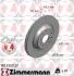 Диск тормозной (задний) VW Passat 05-/Golf/Seat Leon 12- (310x22) (с покрытием) (вент.) ZIMMERMANN 100330920 (фото 1)