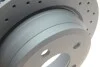 Диск тормозной (задний) BMW 3 (F30/F31)/ 4 (F32/F36) 11- (300x20) (с покрытием) (вент.)(с отверств.) ZIMMERMANN 150.2902.52 (фото 3)