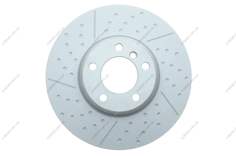 Диск тормозной (передний) BMW 1 (F20/F21)/3 (F30/F80) (340x30) (с покрытием) (с прорезом) ZIMMERMANN 150.2906.20 (фото 1)