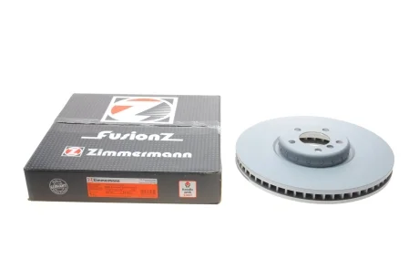 Диск гальмівний (передній) BMW X5 (E70/F15/F85)/X6 (E71/E72/F16/F86) 06- (385x36) (R) (з покр) (вент) ZIMMERMANN 150.2918.32