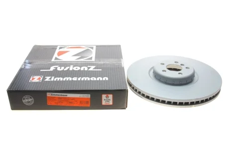 Диск тормозной (передний) BMW X5 (G05/F95)/X7 (G07) 18- (L) (395x36) (сдвоенный) ZIMMERMANN 150.2962.32