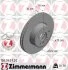 Диск тормозной (передний) BMW 7 (E65/66/67) 3.0-4.0i 01-09 (324x30) (с покрытием) (вент.) ZIMMERMANN 150.3407.20 (фото 2)