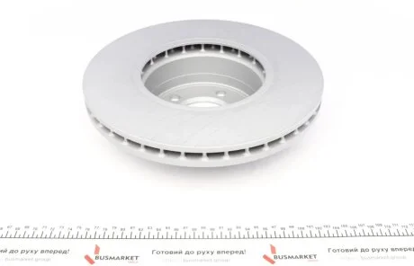 Диск тормозной (передний) BMW 7 (E65/66/67) 3.0-4.0i 01-09 (324x30) (с покрытием) (вент.) ZIMMERMANN 150.3407.20