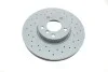 Диск тормозной (передний) BMW X5 (E70) 06-13/X6 (E71/E72) 07-14 (332x30) (с отверстиями) (вент.) ZIMMERMANN 150.3447.52 (фото 1)