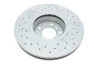Диск тормозной (передний) BMW X5 (E70) 06-13/X6 (E71/E72) 07-14 (332x30) (с отверстиями) (вент.) ZIMMERMANN 150.3447.52 (фото 3)