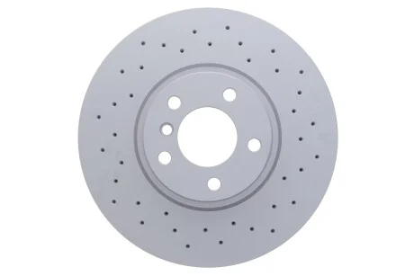Диск тормозной (передний) BMW X5 (E70/F15/F85)/X6 (E71/E72/F16/F86) 07- (348x30) (с отверст) (вент.) ZIMMERMANN 150.3448.52