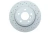 Диск тормозной (задний) BMW X5 (E70/F15) 07-/X6 (F16) 09- (320x20) (с покрытием) (с отверст) (вент.) ZIMMERMANN 150.3450.52 (фото 1)