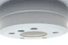 Диск тормозной (задний) BMW X5 (E70/F15) 07-/X6 (F16) 09- (320x20) (с покрытием) (с отверст) (вент.) ZIMMERMANN 150.3450.52 (фото 3)