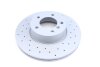 Диск тормозной (передний) BMW 3 (E90/E91/E93) 05-11/X1 (E84) 09-(312x24) (с покрыт) (с отвер) (вент) ZIMMERMANN 150.3467.52 (фото 5)