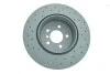 Диск тормозной (задний) BMW 5 (F10/F11)/6 (F06/F13)/7 (F01-04) 09- (345x24) (с отверстиями) (вент.) ZIMMERMANN 150.3480.52 (фото 3)