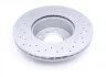 Диск тормозной (передний) BMW 1 (F20)/3 (F30)/4 (F32) 11- (300x22) (с покрыт) (с отверстиями) (вент) ZIMMERMANN 150.3497.52 (фото 2)