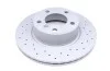 Диск тормозной (передний) BMW 1 (F20)/3 (F30)/4 (F32) 11- (300x22) (с покрыт) (с отверстиями) (вент) ZIMMERMANN 150.3497.52 (фото 5)
