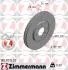 Диск тормозной (передний) Citroen C5 01-/Xantia 97-03 (288x28) (с покрытием) (вентилируемый) ZIMMERMANN 180.3015.20 (фото 1)