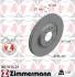 Диск тормозной (задний) Citroen Jumpy/Peugeot Expert 16- (294x22) (с покрытием) (вентилируемый) ZIMMERMANN 180.3034.20 (фото 1)