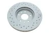 Диск тормозной (передний) Nissan Qashqai II/X-trail 13-/ Renault Kadjar 13- (296x26) ZIMMERMANN 200.2534.52 (фото 2)