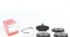 Колодки тормозные (передние) Renault Megane I 96-03 (Lucas - Girling)/(с датчиками) ZIMMERMANN 21463.180.2 (фото 1)