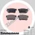 Колодки тормозные дисковые задние, к-кт ZIMMERMANN 217191501 (фото 1)