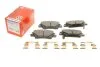 Колодки гальмівні (передні) Opel Ampera-E 17-19/Chevrolet Bolt/Volt 15- (Brembo) (з датчиком) ZIMMERMANN 223341802 (фото 1)