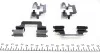 Колодки тормозные (задние) VW T5 (Lucas) (с датчиком) (с аксессуарами) ZIMMERMANN 23326.175.2 (фото 4)