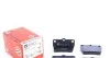 Колодки тормозные (задние) Toyota Rav4 II 00-05 (Akebono) ZIMMERMANN 23656.140.1 (фото 1)