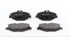 Колодки тормозные (передние) MB E-class (W211) 02-09 (Bosch) ZIMMERMANN 23743.200.1 (фото 4)