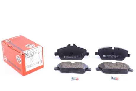 Колодки гальмівні (передні) BMW 1 (E87) 03-12/Ford Focus II (Lucas-Giling) ZIMMERMANN 23915.175.1