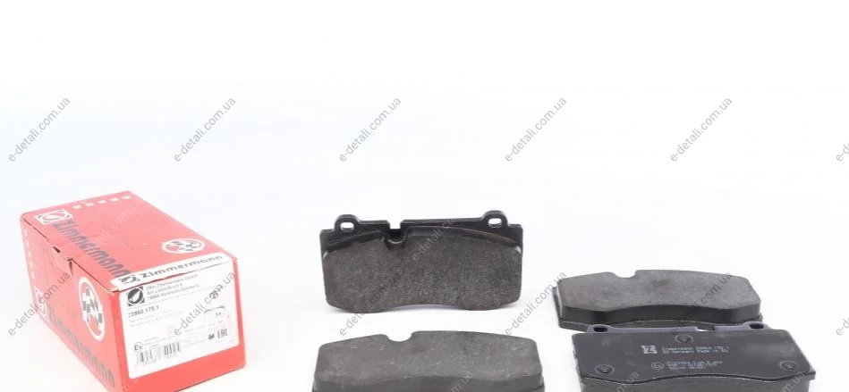 Колодки тормозные (передние) MB (W211) 2.1-5.5 05-13 (Brembo) ZIMMERMANN 23960.175.1 (фото 1)