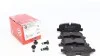 Колодки тормозные (задние) Land Rover Range Rover/Discovery III/IV 04- (TRW) ZIMMERMANN 24192.175.1 (фото 1)