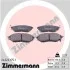 Колодки тормозные (передние) Subaru Forester 13-/Legacy 03-09 (Sumitomo) ZIMMERMANN 24222.175.1 (фото 5)