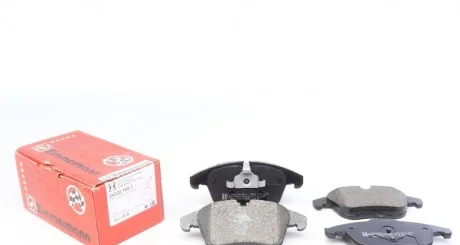 Колодки гальмівні (передні) Citroen C5 04-/ Peugeot 407/508 08-18 (Ate-Teves) ZIMMERMANN 24332.185.1