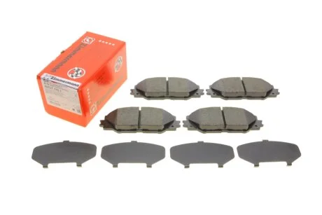 Колодки гальмівні (передні) Toyota RAV4 2.0-3.5/Prius 1.8 05- (AKEBONO) ZIMMERMANN 24337.175.1